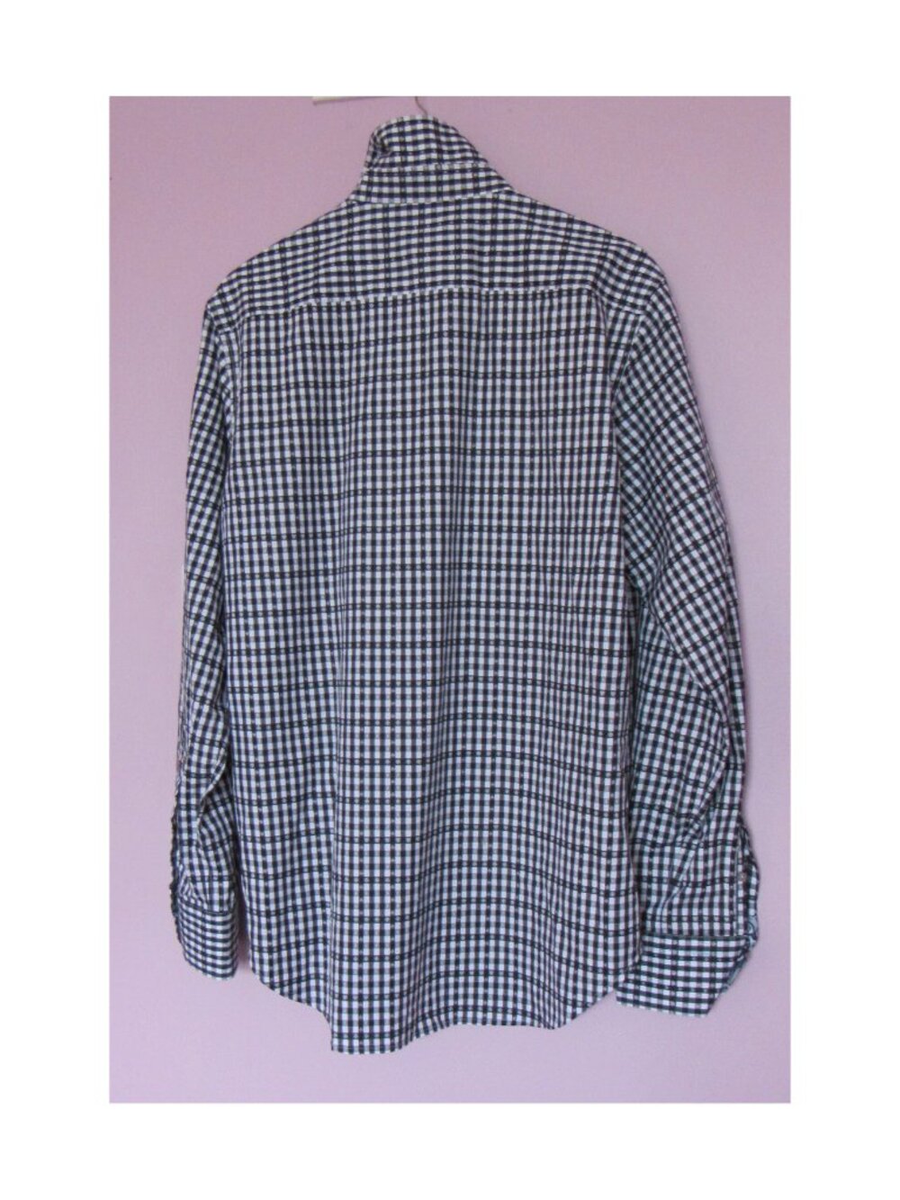 Robert Graham Casual Shirt Mens L Black Geometric Long sleeves - Picture 10 of 12